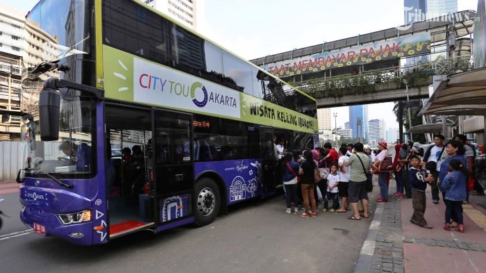 ERP Diterapkan, Bus Tingkat Gratis jadi Alternatif Transportasi Umum